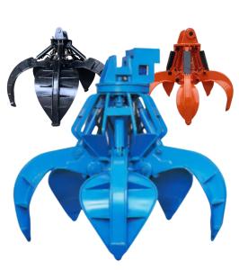 Quality Hydraulic Rock Grabs For Excavators Four Fingers CE Approval wholesale