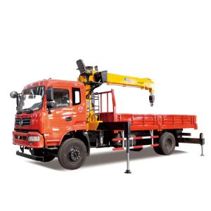 Quality 8 Ton Hydraulic Truck Mounted Crane Remote Control For Construction wholesale