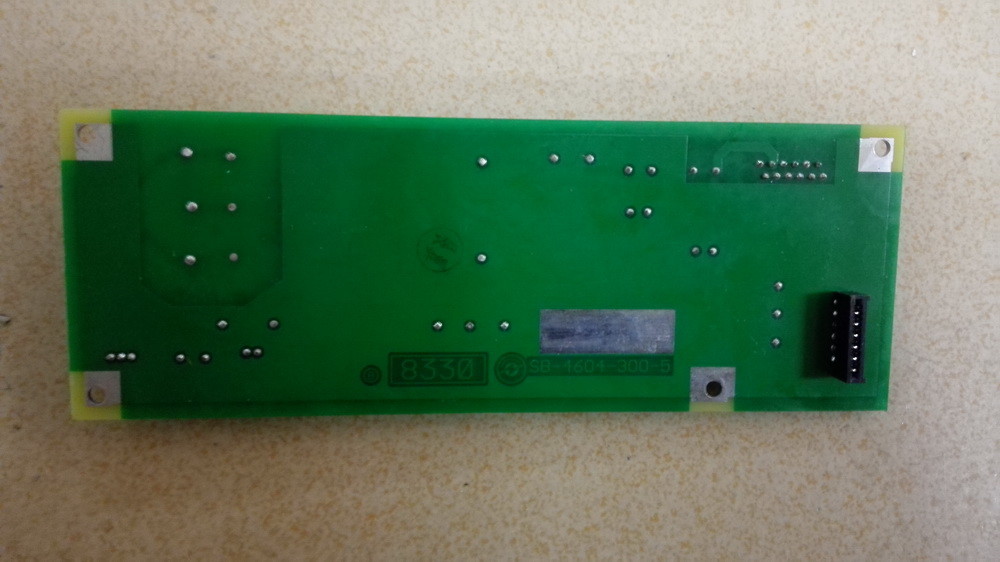 Used Condition Barudan Embroidery Machine Parts 8330 Circuit Board LCD Function