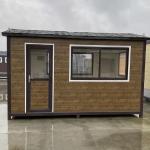 Steel Door Flat Pack Container for Portable and Expandable Living