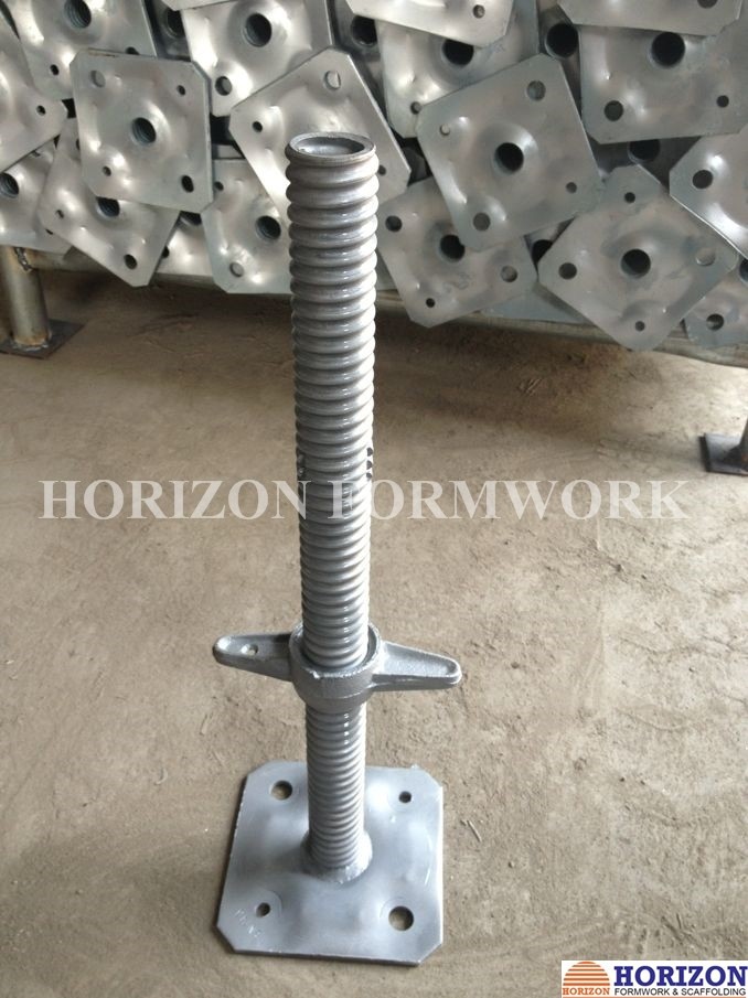 Andamios piezas, Niveladores, Screw jack base, Scaffold jack base, U-head