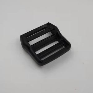 Quality ODM 2.6mm Thick Plastic Slide Buckle Black 20mm Webbing Buckle wholesale