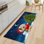 Christmas Long Strip Washable Kitchen Carpet For Sofa Area
