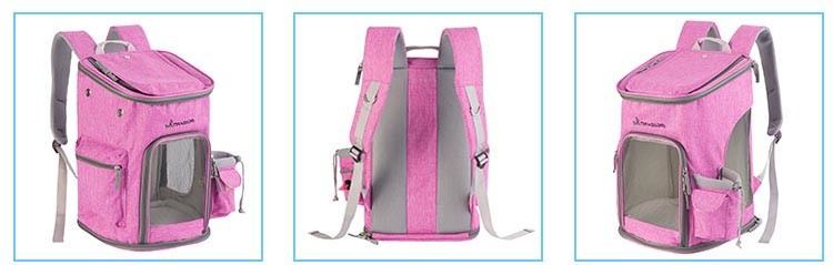 Waterproof Zipper Oxford Fabric Animal Travel Pouch For Cats And Dogs