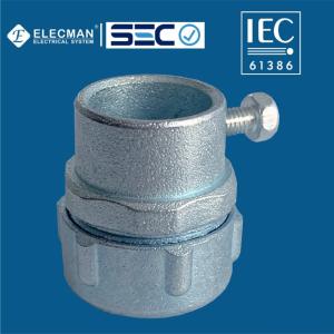 Quality Zinc EMT IEC 61386 Conduit Fittings Liquid Tight Connector 1 Inch Set Screw Type wholesale