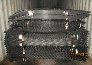 Quality 100mm Width Double Crimped Sand Gravel Screen Mesh Anti Rust wholesale