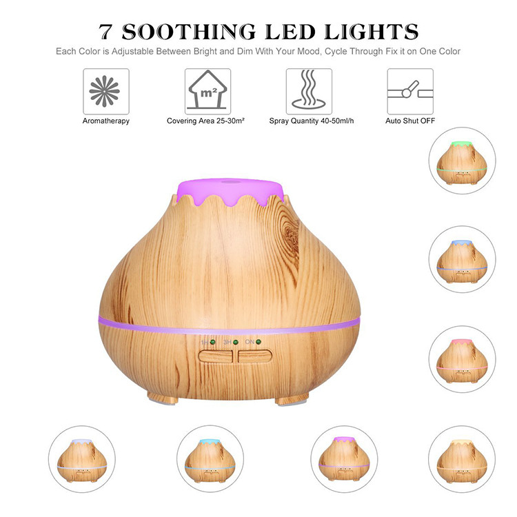BPA Free Aroma Essential Oil Diffuser