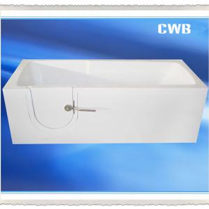 Quality luxury acrylic walkin bathtub with shower wholesale