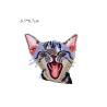 Buy cheap Cute embroidery cat patch hot fix embroidery patch from wholesalers