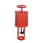 Piston Operated Valve Actuators Use Air Pressure Or Natural Gas Provide Force To