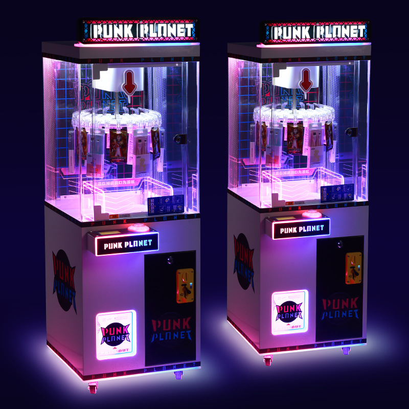 1 Player Coin Operated Mini Claw Machine Clip Gift Game Machine for Customized Fun