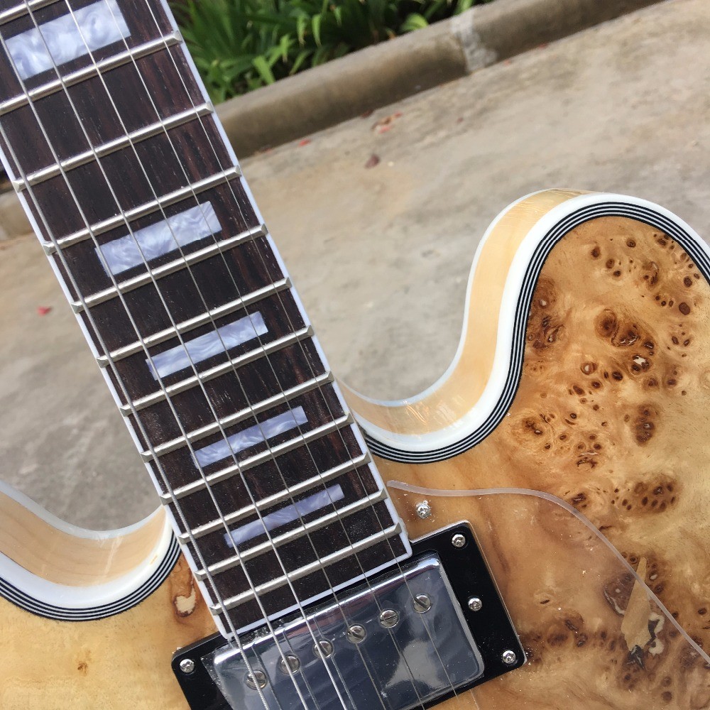 L5 Electric Jazz Guitars in Natural