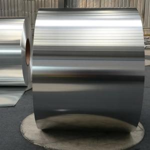 Quality Customized 2 - 3 Tons Aluminum Coiled Roll H18 Temper 300mm Brushed wholesale
