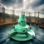 Customized Color Stainless Steel Kaplan Hydro Turbine Generator 100kw-20MW