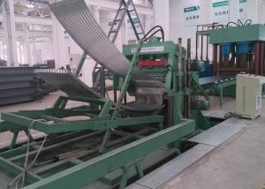 Quality Grain Bin Storage Steel Silo Roll Forming Machine Adopts Post Cutting wholesale