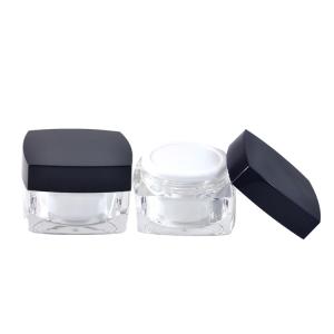 Quality Screw Cap Hot Stamping 15g Plastic Container Jars wholesale
