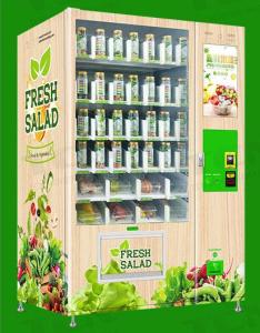 Quality Fruit Drink Vending Machine Zinc Alloy Fresh Healthy Salad Food wholesale