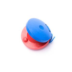 Quality Round Castanets Wooden Music Set Baby Instrument Teaching Aids Kids wholesale