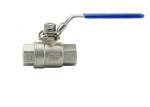 Female Sanitary 500PSI Ball Valve Ss304 Bsp Npt Thread