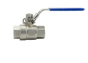 China Female Sanitary 500PSI Ball Valve Ss304 Bsp Npt Thread on sale