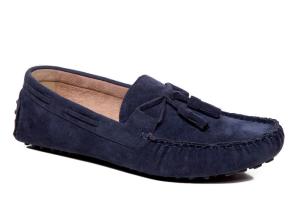 Quality Round Toe Breathable Flat Tie Up Shoes , Fashion Suede Leather Dress Shoes wholesale
