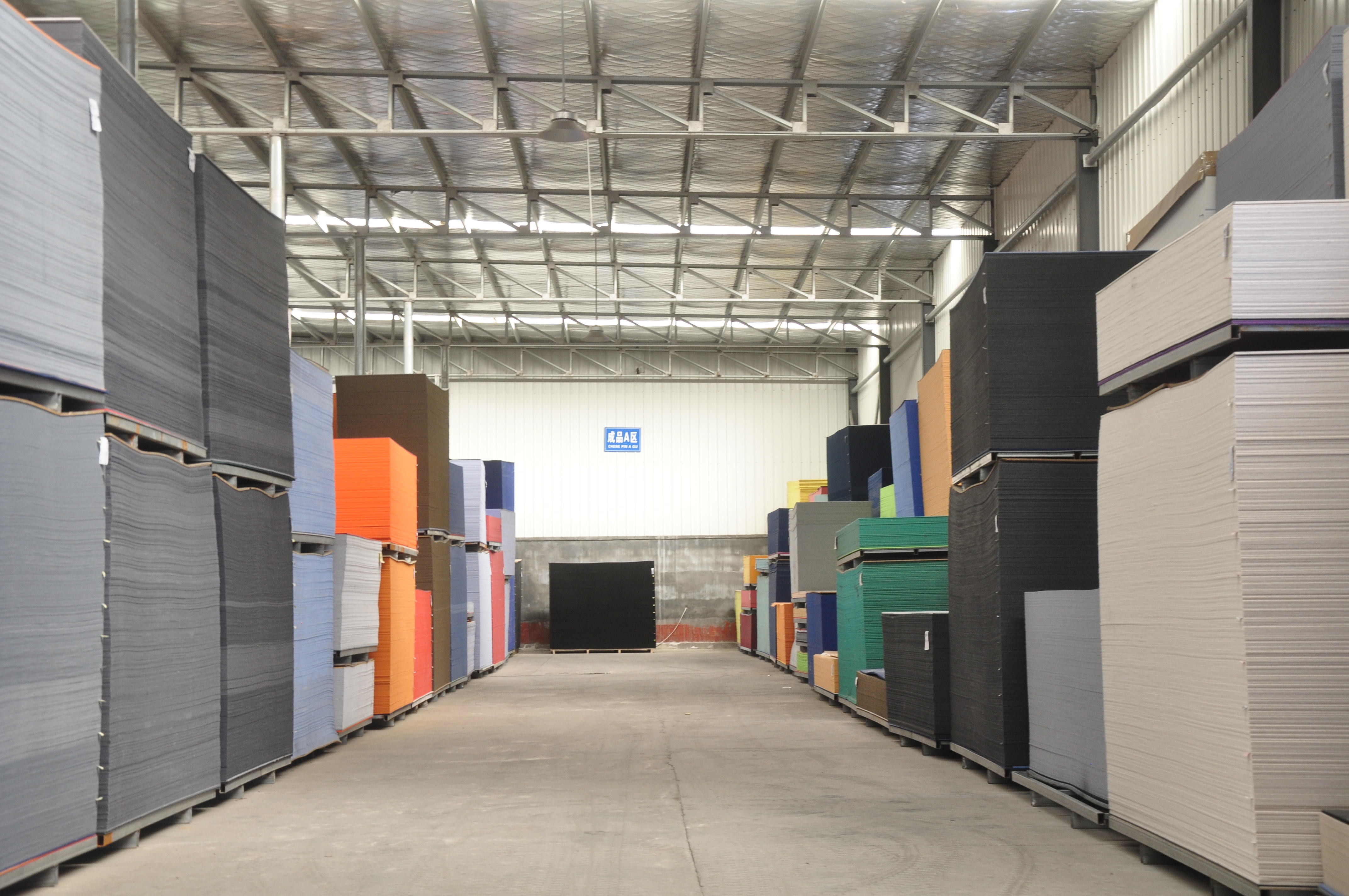 Polyester Fiber Acoustic Square Panels Felt Sound Dampening Wall Board