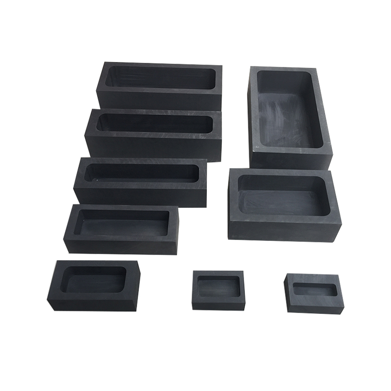 High Purity Graphite Crucible for High Temperature Resistance Mould without Handle