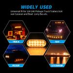 12pcs 36W Super Bright Grille LED Strobe Warning Lights