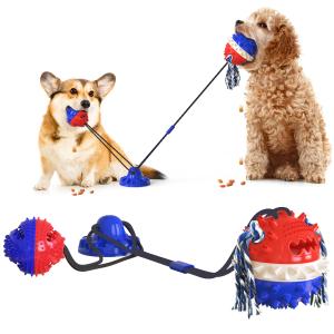 Quality Anxiety Relief Interactive Pet Toys Dog Toy Sucker Drawstring Ball 430g wholesale