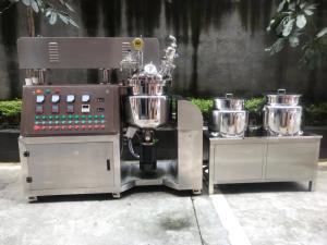 Quality Body Care Making Machine Vacuum Homogenizing Mixer Emulsifier Small Nail Polish Mixing Machine wholesale