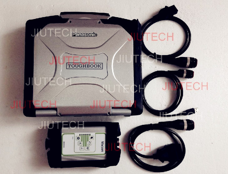 Full Set Vocom vocom Pro With CF30 Laptop TT 2.3 Software PTT 2