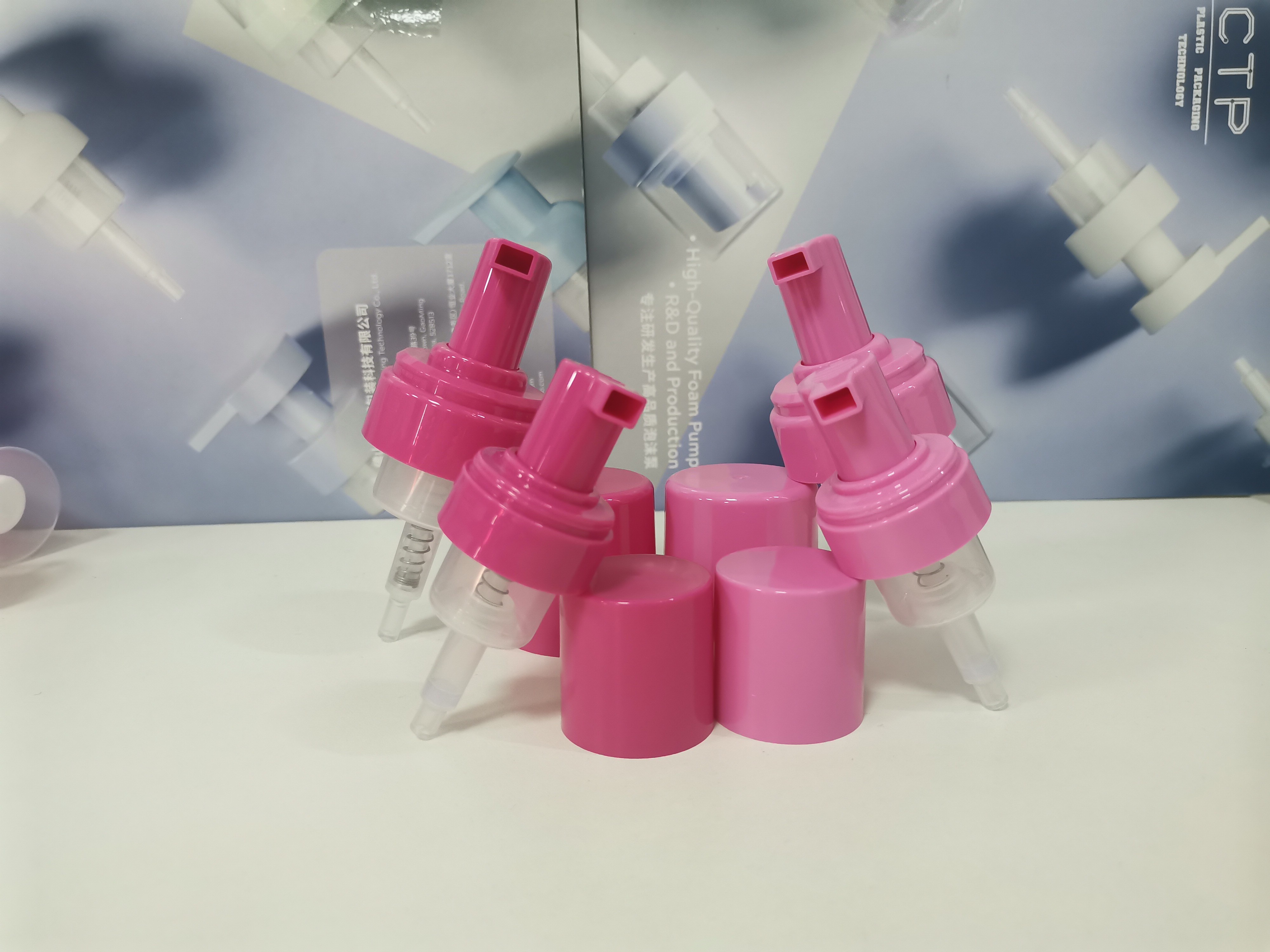 30/410 43/410 Plastic Cream Pump With 0.4/0.8/1.2/1.5cc Output