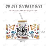 Imaiwill Custom MOQ High Quality Fashion Transfer Label Transparent Film UV DTF