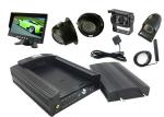 Buses HD Mobile DVR 4G LTE GPS WIFI 4CH 1080P HDD / SSD RJ45 Network Port With