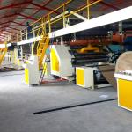 Carton Box 180m / Min Corrugated Cardboard Production Line