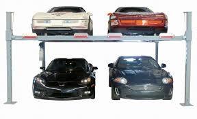 Quality 7. Four Post Double Wide Parking Lift QDMY-608D wholesale