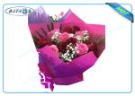 100% Virgin PP Spunbond Non Woven Wrapping Fabric For Flower Packing With