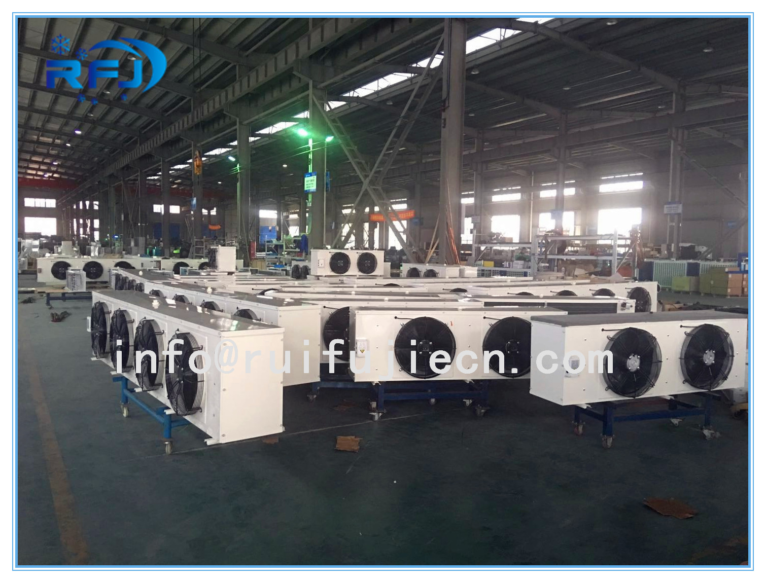 DL series DL-2/10 Low Power Consumption Air Cooled Condenser Unit Evaporative Cooling Systems