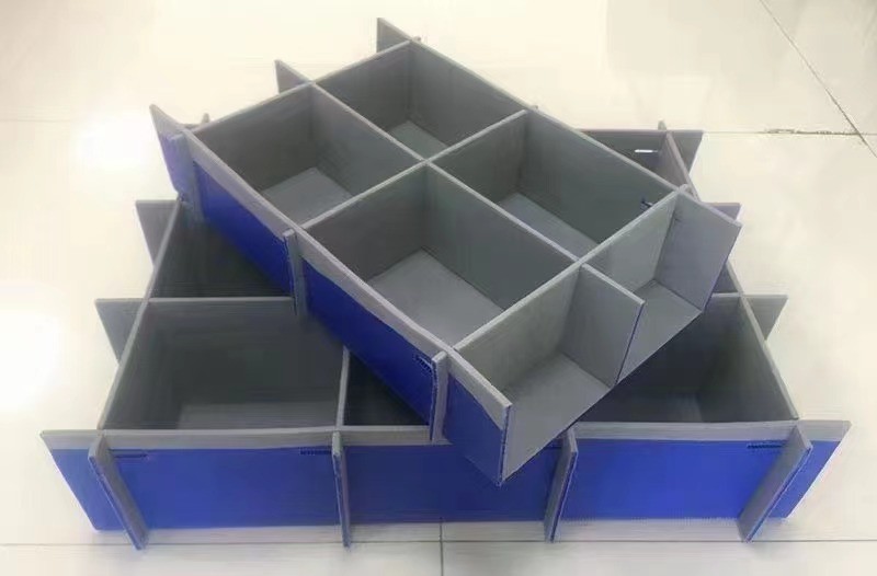 Plastic Dividers Box PP Corrugated Sheet Fluted Polypropylene Board Partition
