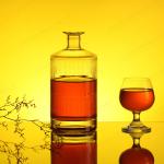 Thick Bottom And Glass Wine Bottles Customized For Whiskey Bourbon Brandy Vodka