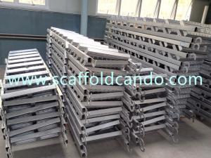 Quality High performance Scaffolding galvanized steel ladder 550*2370mm 8 steps 850*2691mm 9 steps ladder with low price wholesale