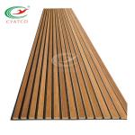 OEM Solid Wood Acoustic Wall Panels Mildewproof Eco Friendly