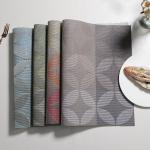 Anti-Skid PVC Place Mats for Breakfast Sustainable and Heat Resistant in Home