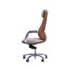 Buy cheap Leather Executive Revolving Chairs Height 1200-1260mm For Office from wholesalers