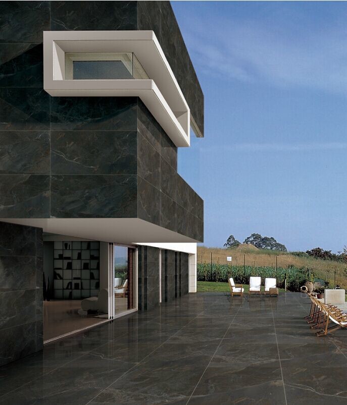 60*120cm Marble Look Porcelain Tile Absorption Rate Less Than 0.05%
