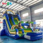 Outdoor Inflatable Slide Giant Commercial Adult Blow Up Water Slide Jumpers