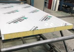 Quality Prefabricated House High Density Glass Wool Galvanized Steel Sheet wholesale