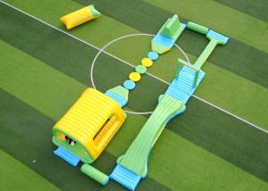 Quality Sports Games Inflatable Water Playground , Ultimate Inflatable Backyard Water Park wholesale