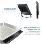 SMD3030 Led Landscape Flood Lights 80 Watt Flood Light With Die Casting Aluminum