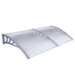 Residential Polycarbonate Carport Canopy With UV Protection Window Awnings